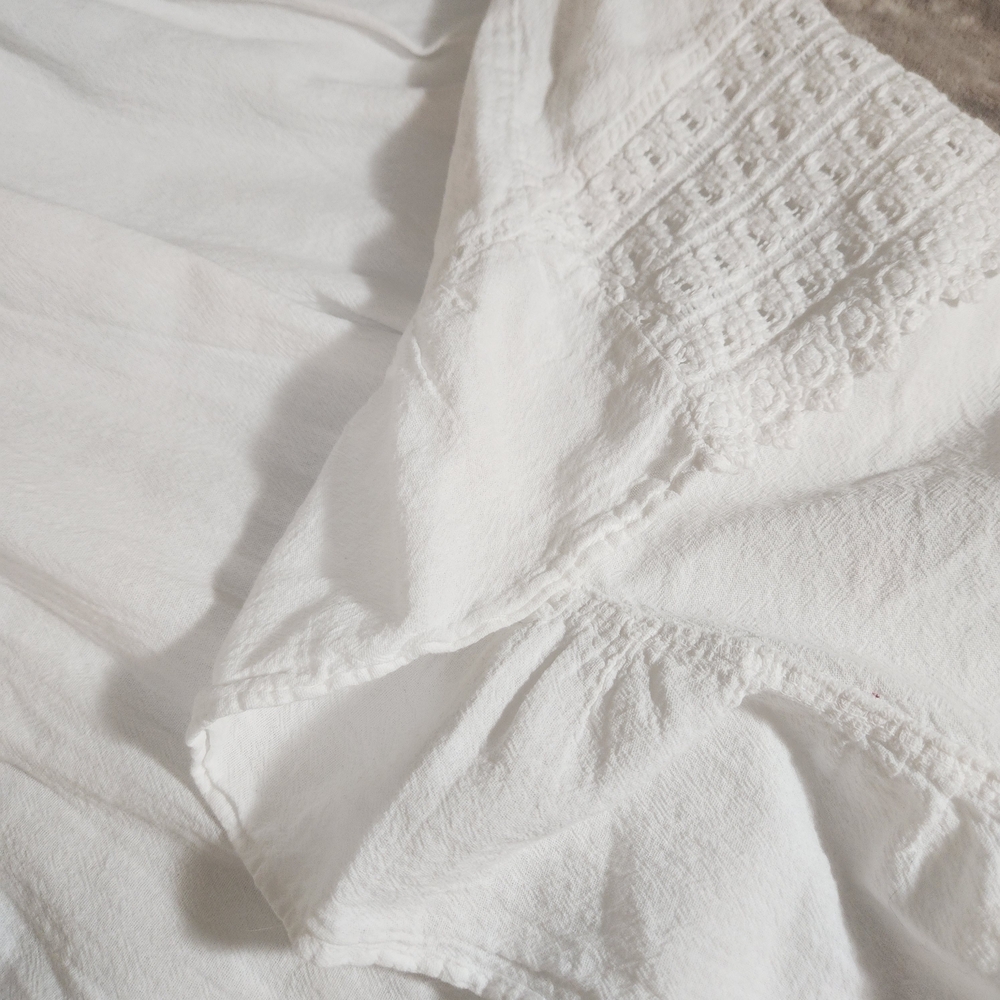 Lovely White Off-Shoulder High Low Dress;  Beach Ready 🌊🌊🌊🌼🌊🌊🌊 - Picture 9 of 13